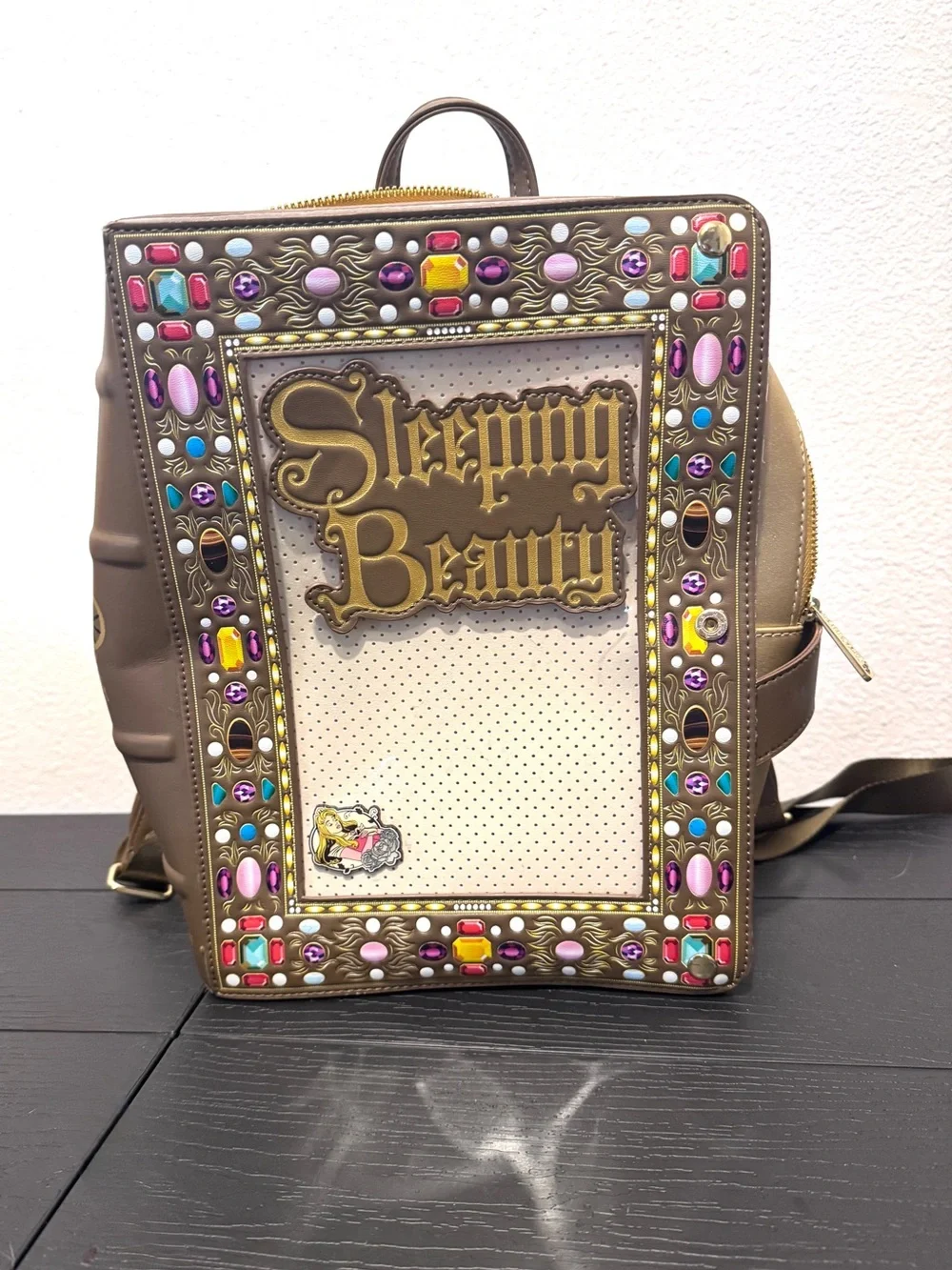 Loungefly Sleeping Beauty Book Backpack